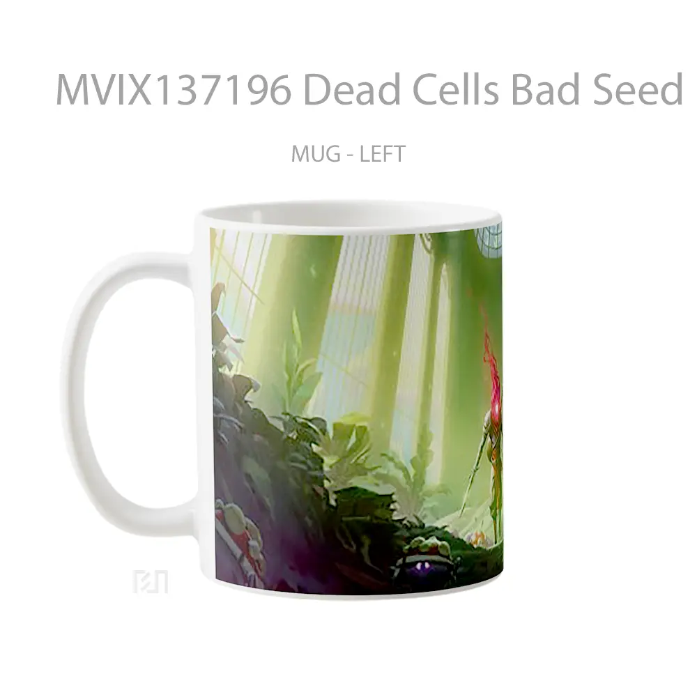 Mug Dead Cells Bad Seed Gelas Keramik Unik - All-side / Desain