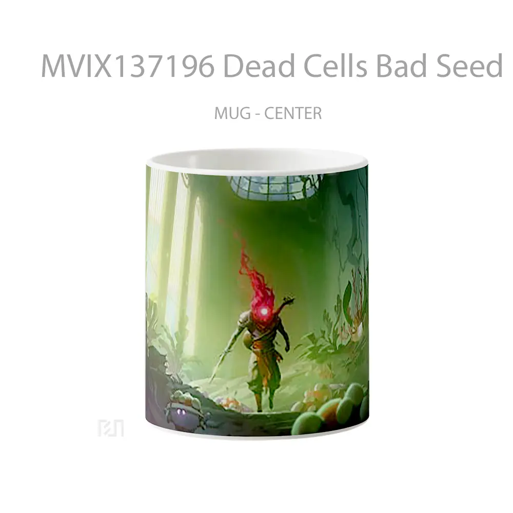 Mug Dead Cells Bad Seed Gelas Keramik Unik