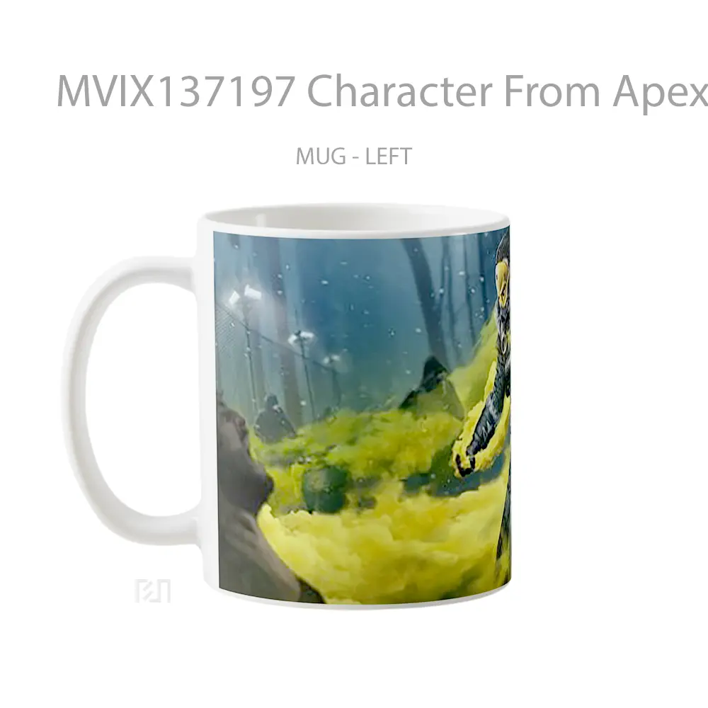 Mug Character From Apex Legends V1 Cangkir Gamer - All-side / Desain