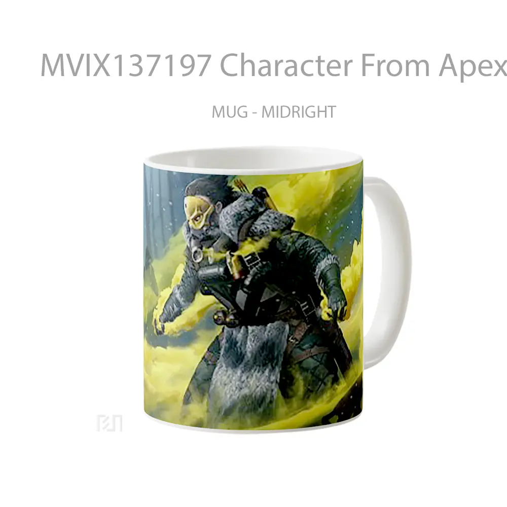Mug Character From Apex Legends V1 Cangkir Gamer - All-side / Desain