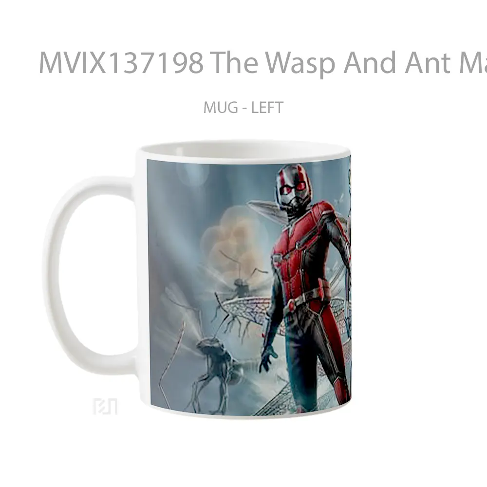 Mug The Wasp And Ant Man Gelas Superhero - All-side / Desain