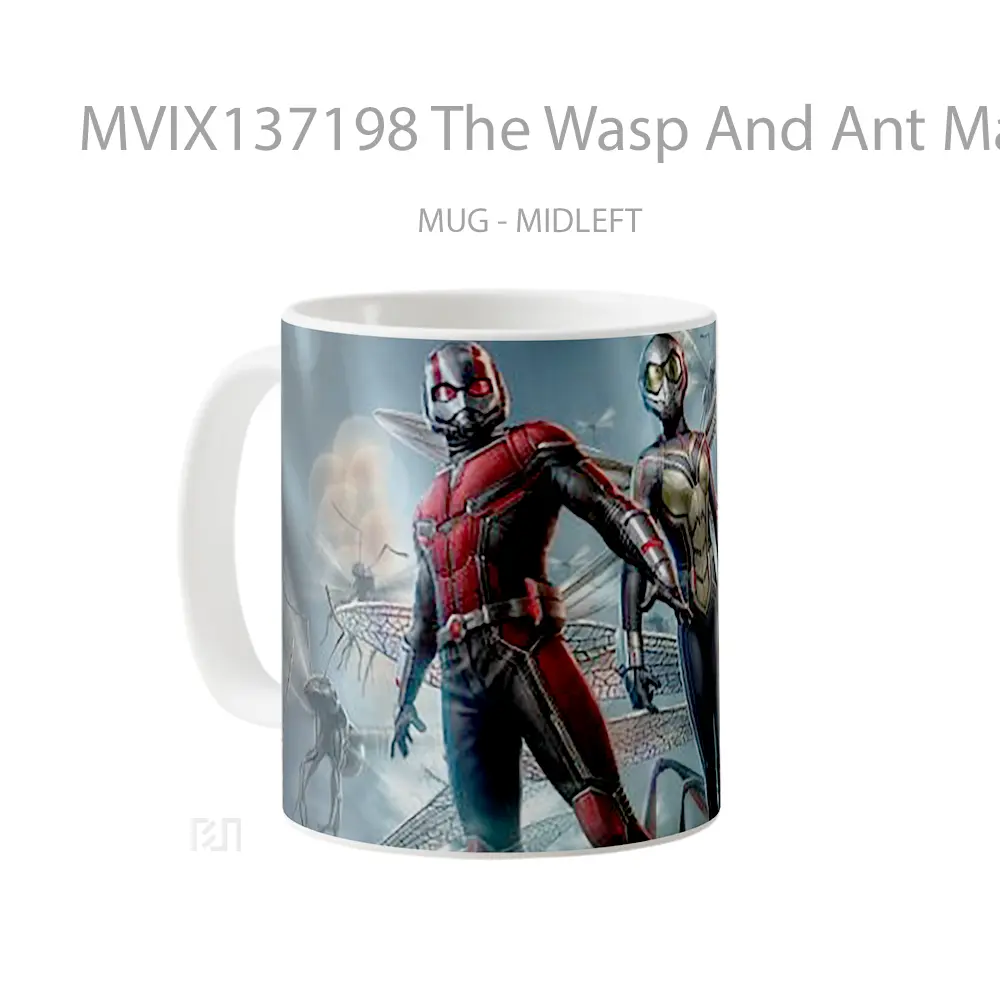 Mug The Wasp And Ant Man Gelas Superhero - All-side / Desain