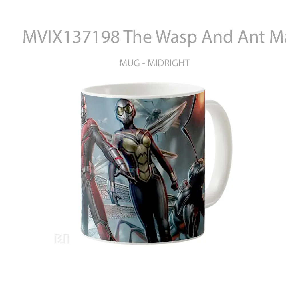 Mug The Wasp And Ant Man Gelas Superhero - All-side / Desain