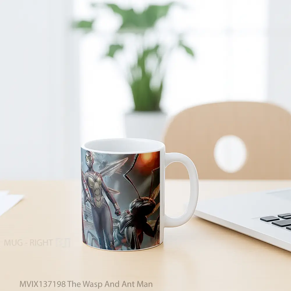 Mug The Wasp And Ant Man Gelas Superhero - All-side / Desain