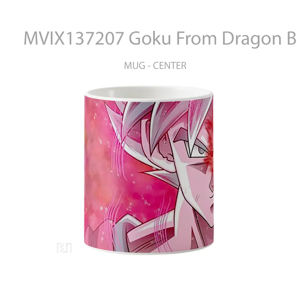 Mug Goku From Dragon Ball Super V3 Cangkir Anime