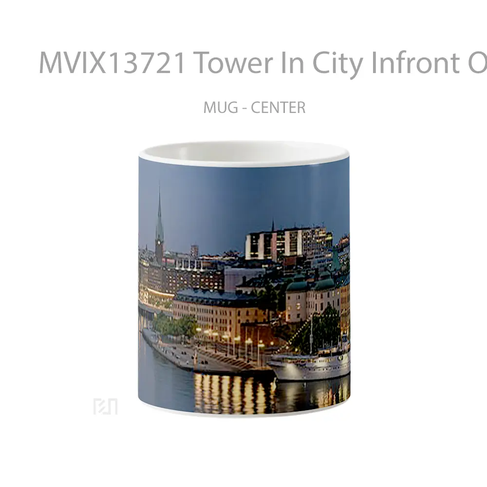 Mug Tower In City Infront Of The Sea Gelas Pemandangan Alam