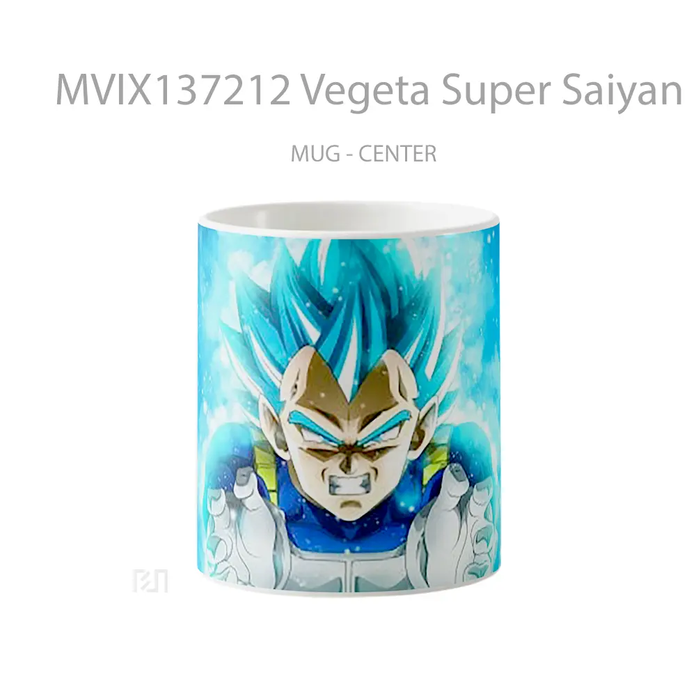 Mug Vegeta Super Saiyan Blue From Dragon Ball Super V2 Cangkir Anime