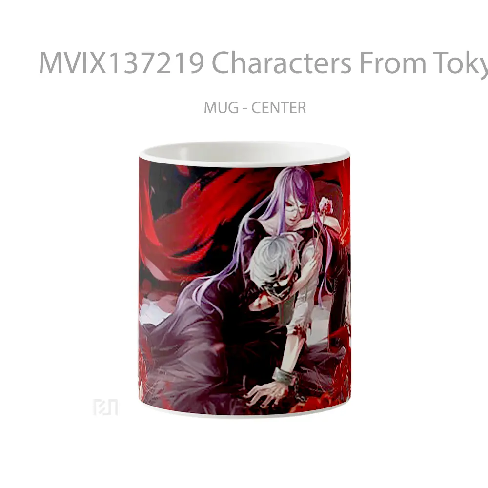 Mug Characters From Tokyo Ghoul Cangkir Anime
