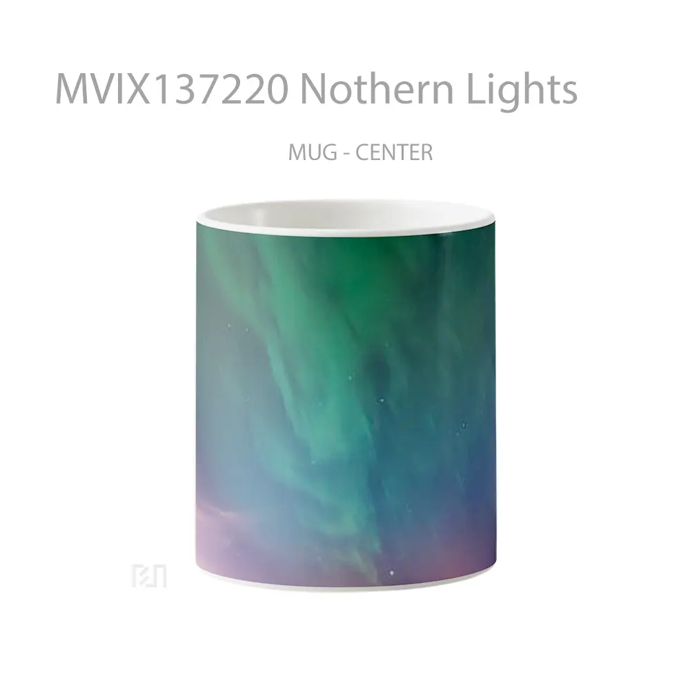 Mug Nothern Lights Gelas Keramik Unik