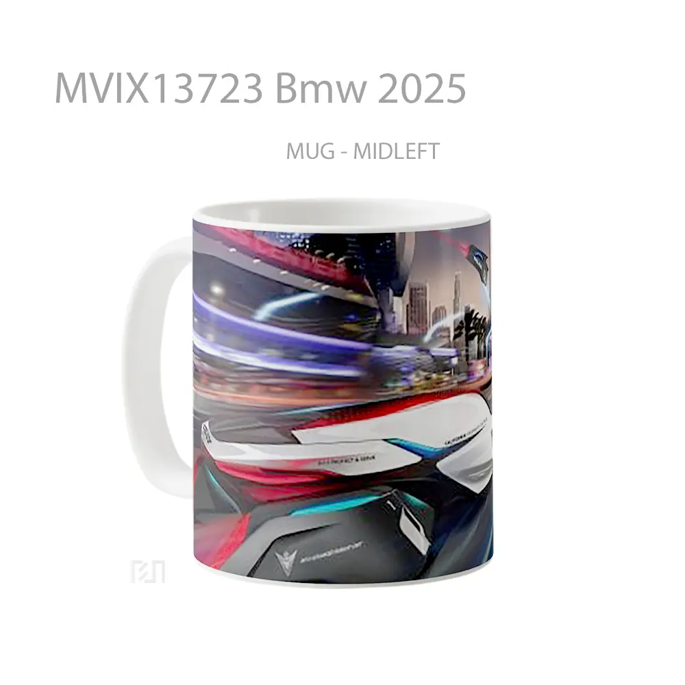 Mug Bmw 2025 Cangkir Mobil - All-side / Desain
