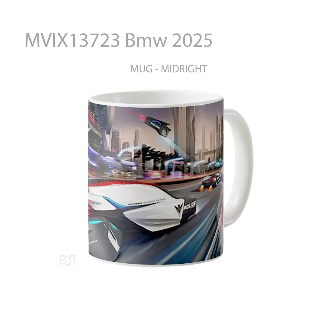 Mug Bmw 2025 Cangkir Mobil - All-side / Desain