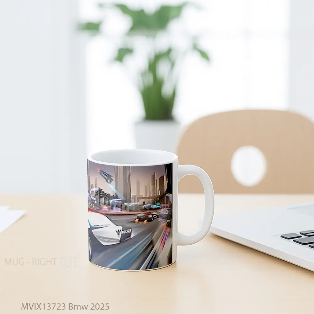 Mug Bmw 2025 Cangkir Mobil - All-side / Desain