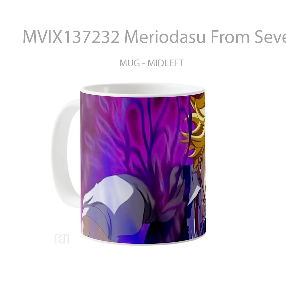 Mug Meriodasu From Seven Deadly Sins V2 Gelas Keramik Unik - All-side / Desain