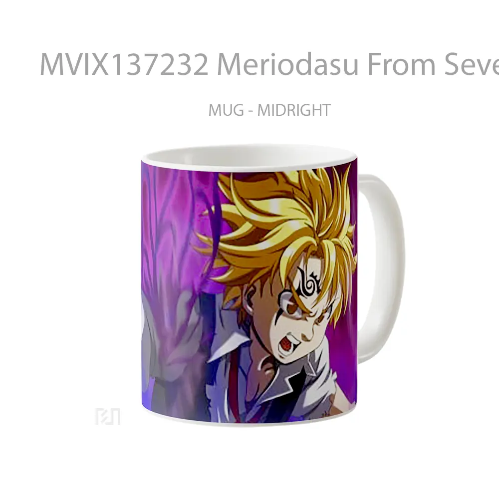 Mug Meriodasu From Seven Deadly Sins V2 Gelas Keramik Unik - All-side / Desain