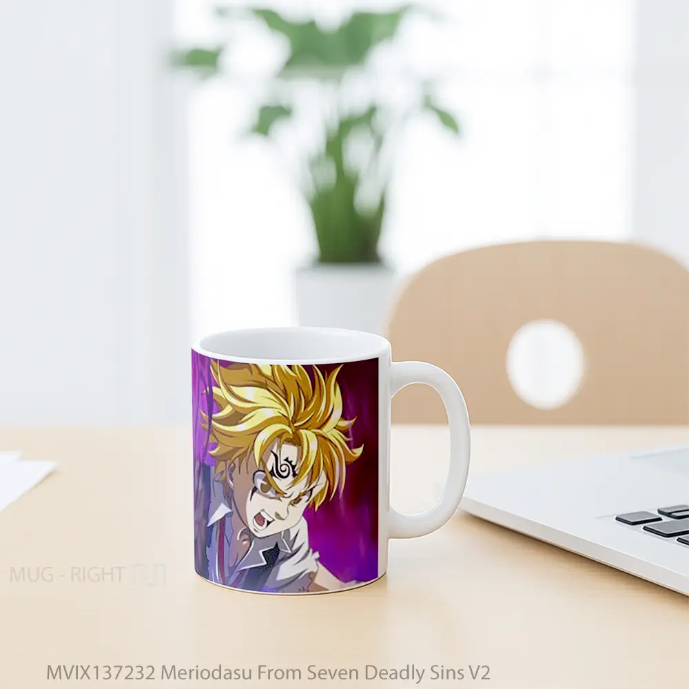 Mug Meriodasu From Seven Deadly Sins V2 Gelas Keramik Unik - All-side / Desain