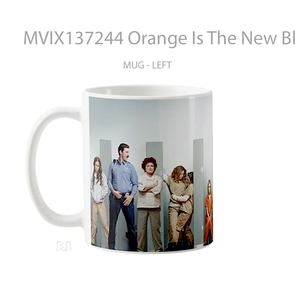 Mug Orange Is The New Black Gelas Keramik Unik - All-side / Desain