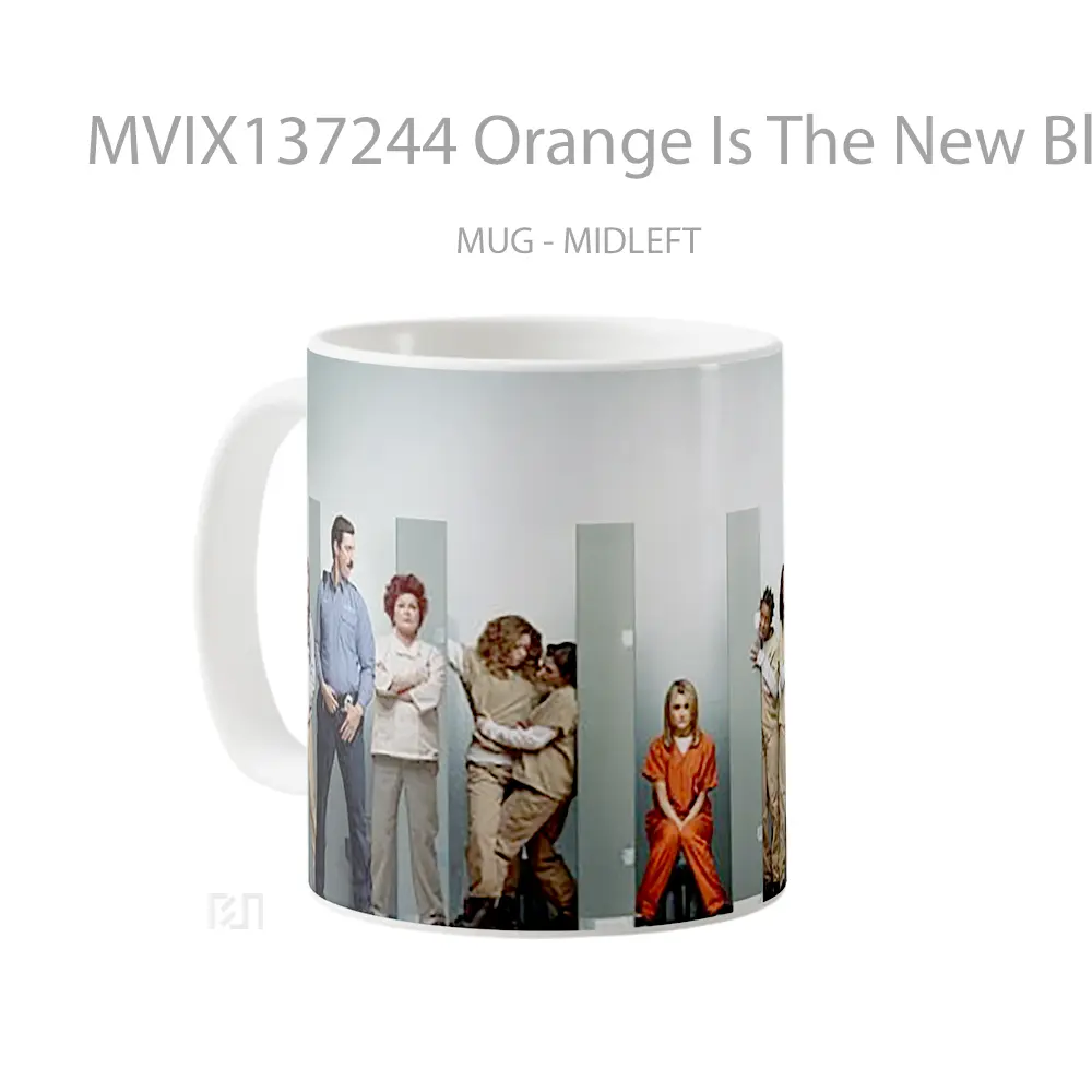 Mug Orange Is The New Black Gelas Keramik Unik - All-side / Desain