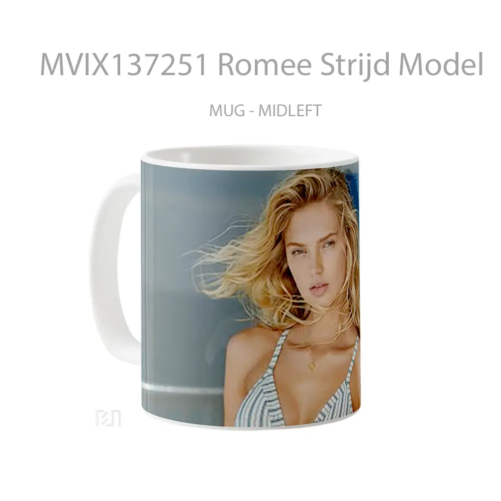 Mug Romee Strijd Model Gelas Keramik Unik - All-side / Desain