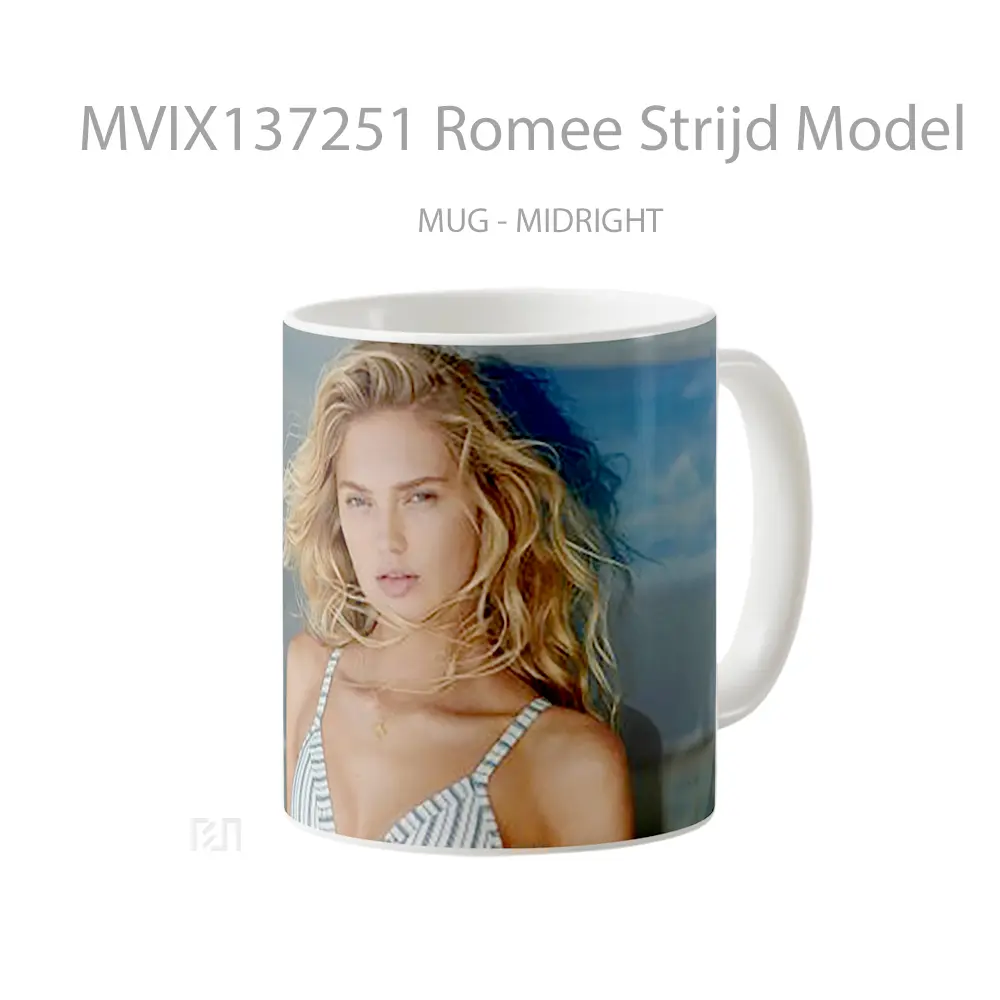 Mug Romee Strijd Model Gelas Keramik Unik - All-side / Desain