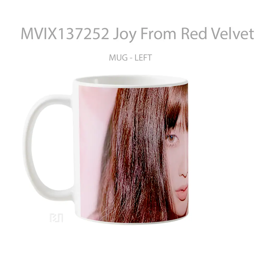 Mug Joy From Red Velvet Gelas Keramik Unik - All-side / Desain