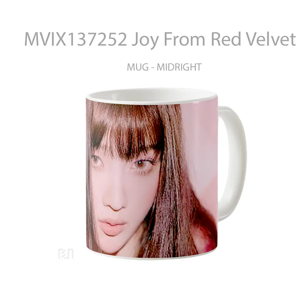 Mug Joy From Red Velvet Gelas Keramik Unik - All-side / Desain