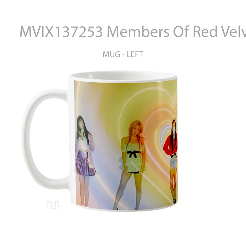 Mug Members Of Red Velvet Gelas Keramik Unik - All-side / Desain