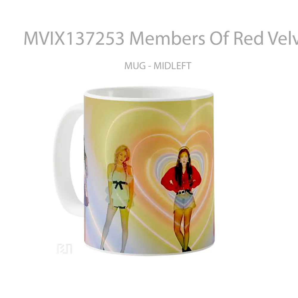 Mug Members Of Red Velvet Gelas Keramik Unik - All-side / Desain