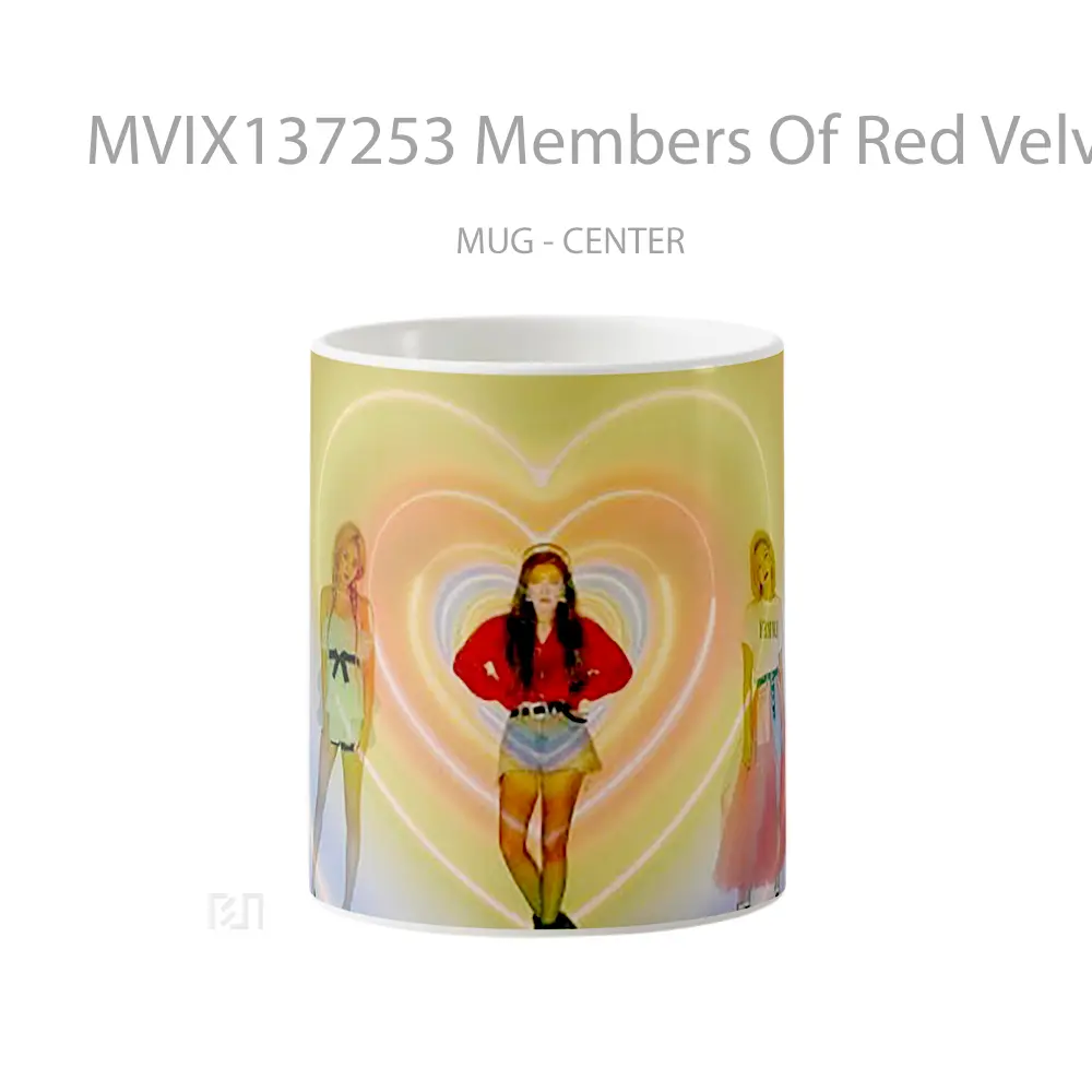 Mug Members Of Red Velvet Gelas Keramik Unik