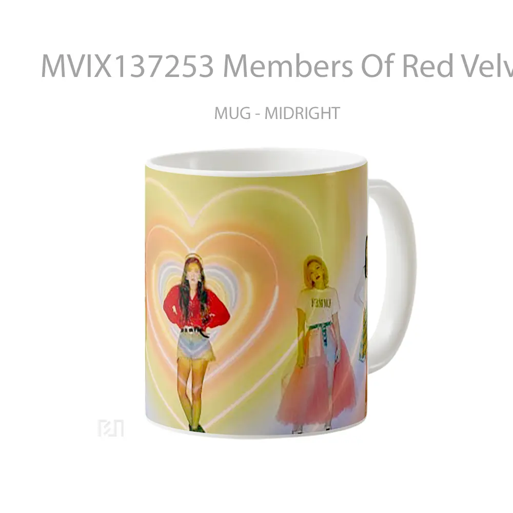 Mug Members Of Red Velvet Gelas Keramik Unik - All-side / Desain