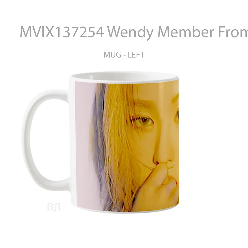 Mug Wendy Member From Red Velvet Gelas Keramik Unik - All-side / Desain