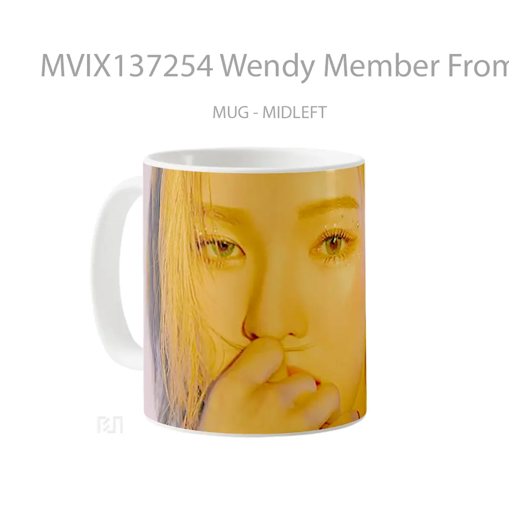 Mug Wendy Member From Red Velvet Gelas Keramik Unik - All-side / Desain