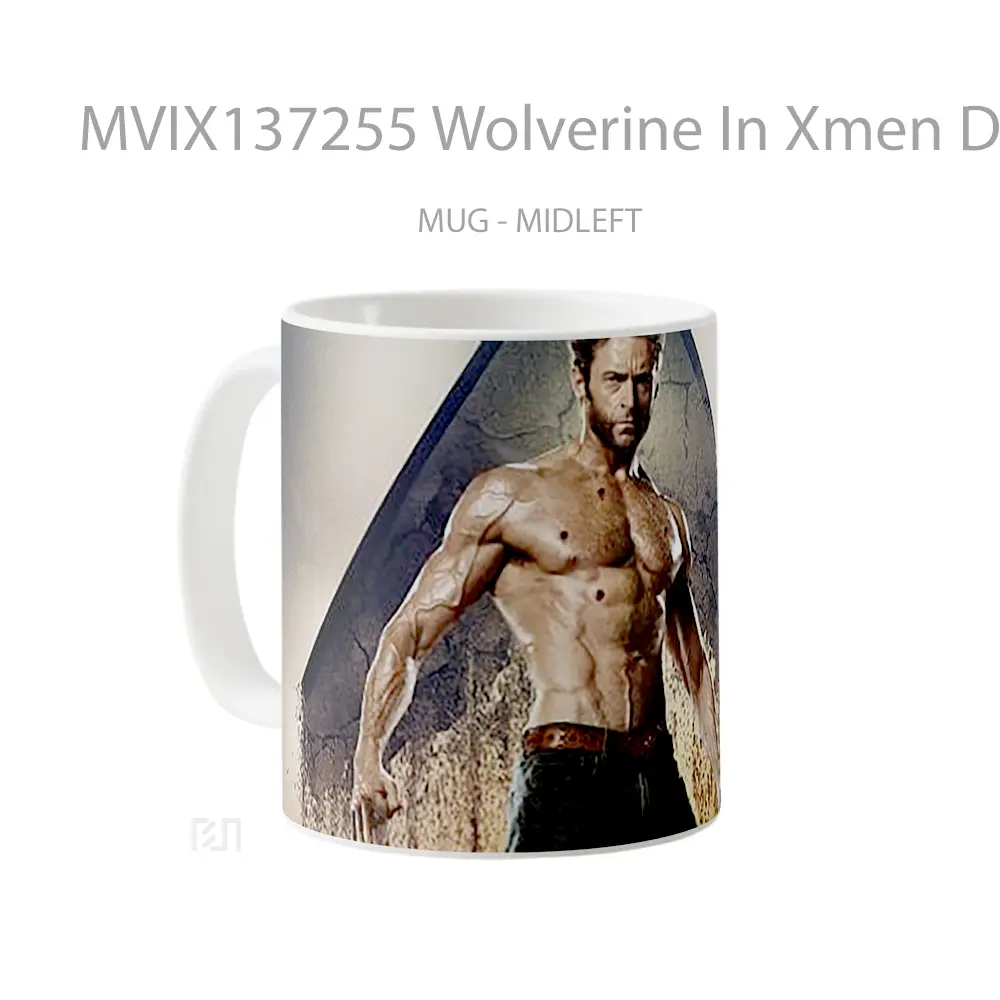 Mug Wolverine In Xmen Days Of The Future Past Gelas Superhero - All-side / Desain