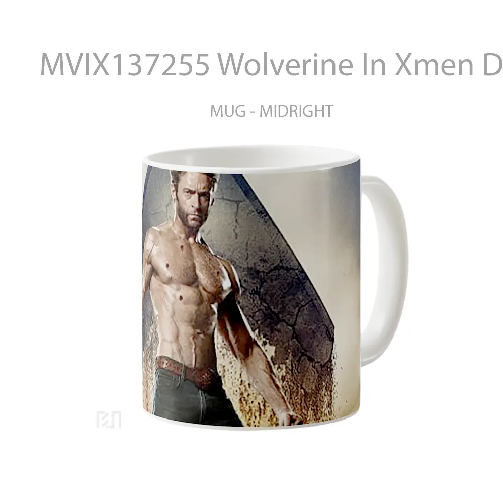 Mug Wolverine In Xmen Days Of The Future Past Gelas Superhero - All-side / Desain