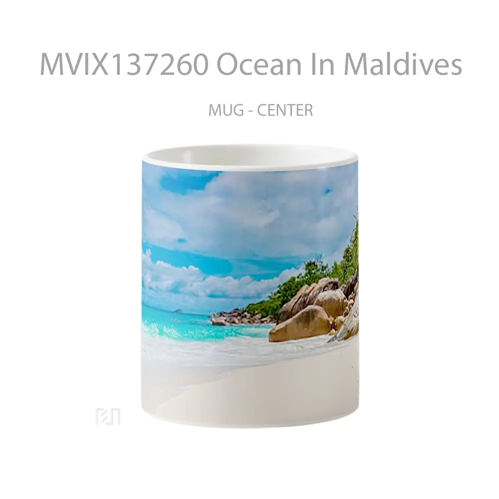 Mug Ocean In Maldives Gelas Pemandangan Alam
