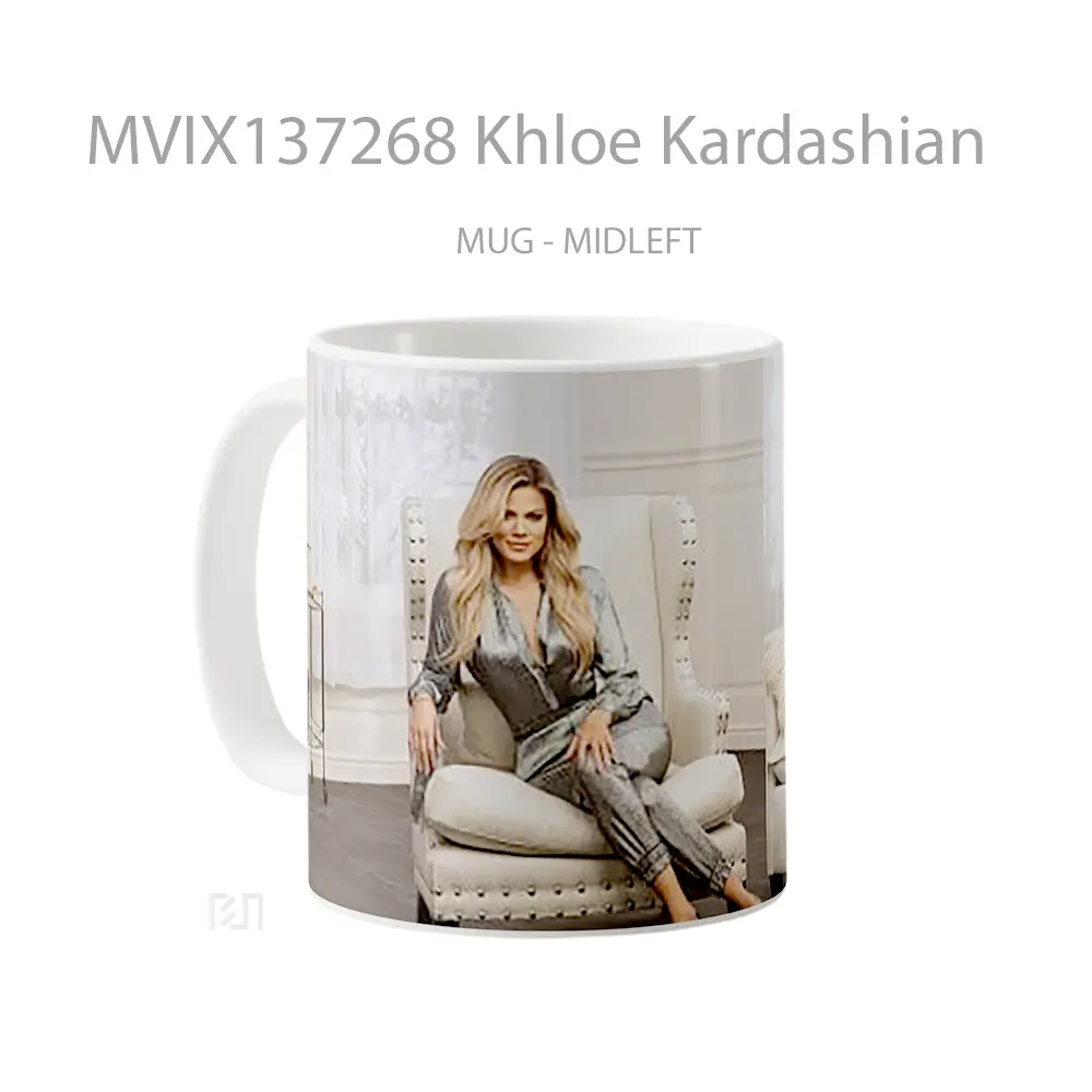 Mug Khloe Kardashian Gelas Keramik Unik - All-side / Desain