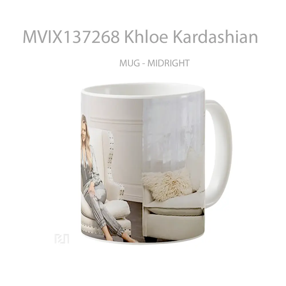 Mug Khloe Kardashian Gelas Keramik Unik - All-side / Desain