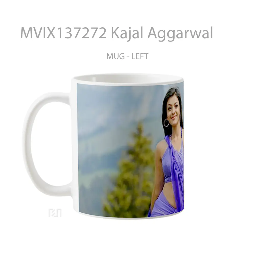 Mug Kajal Aggarwal Gelas Keramik Unik - All-side / Desain