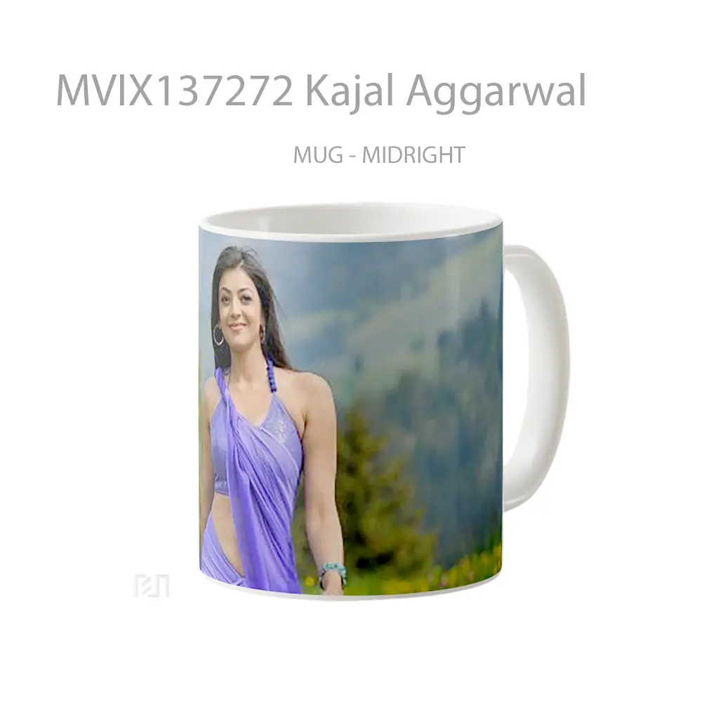 Mug Kajal Aggarwal Gelas Keramik Unik - All-side / Desain