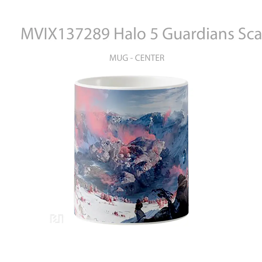 Mug Halo 5 Guardians Scavenger Cangkir Gamer