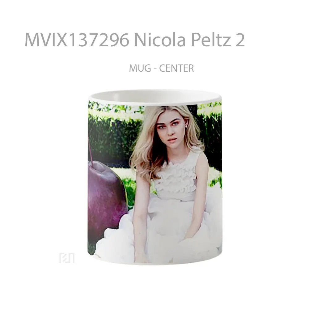 Mug Nicola Peltz 2 Gelas Keramik Unik