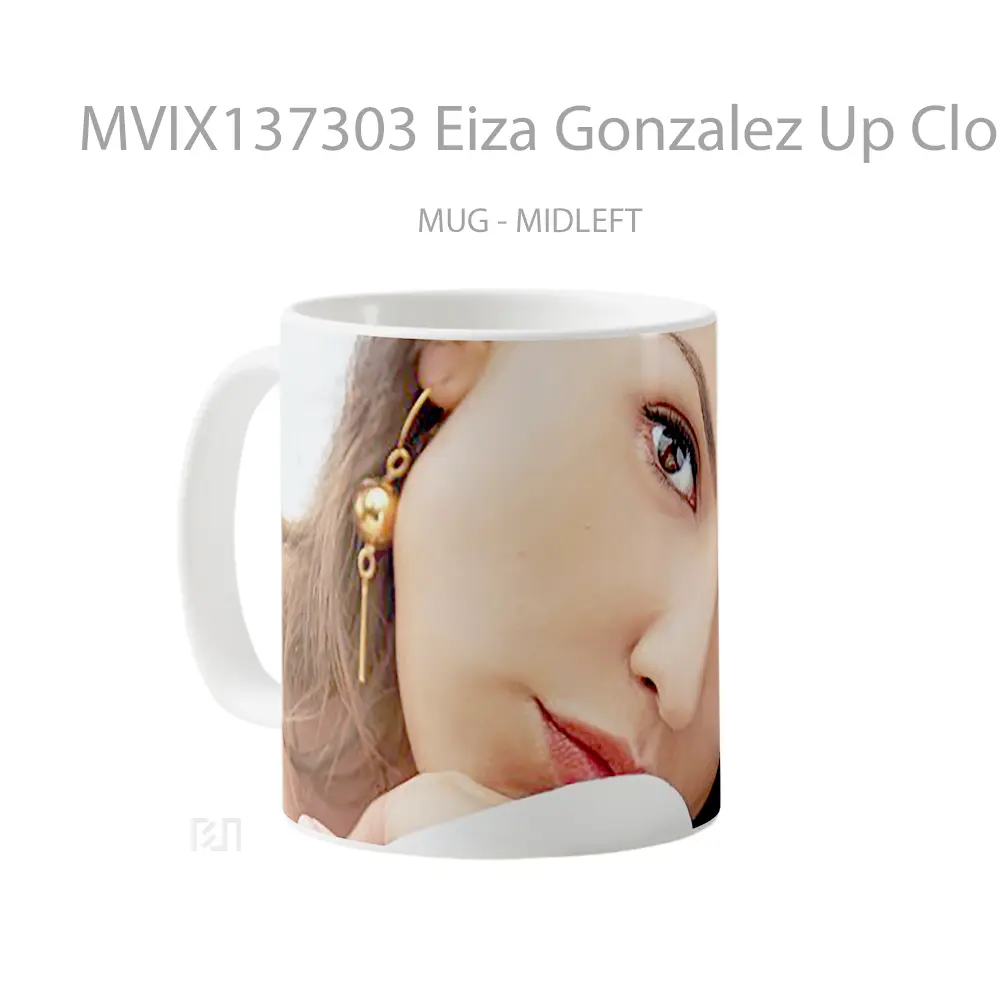 Mug Eiza Gonzalez Up Close Gelas Selebriti - All-side / Desain