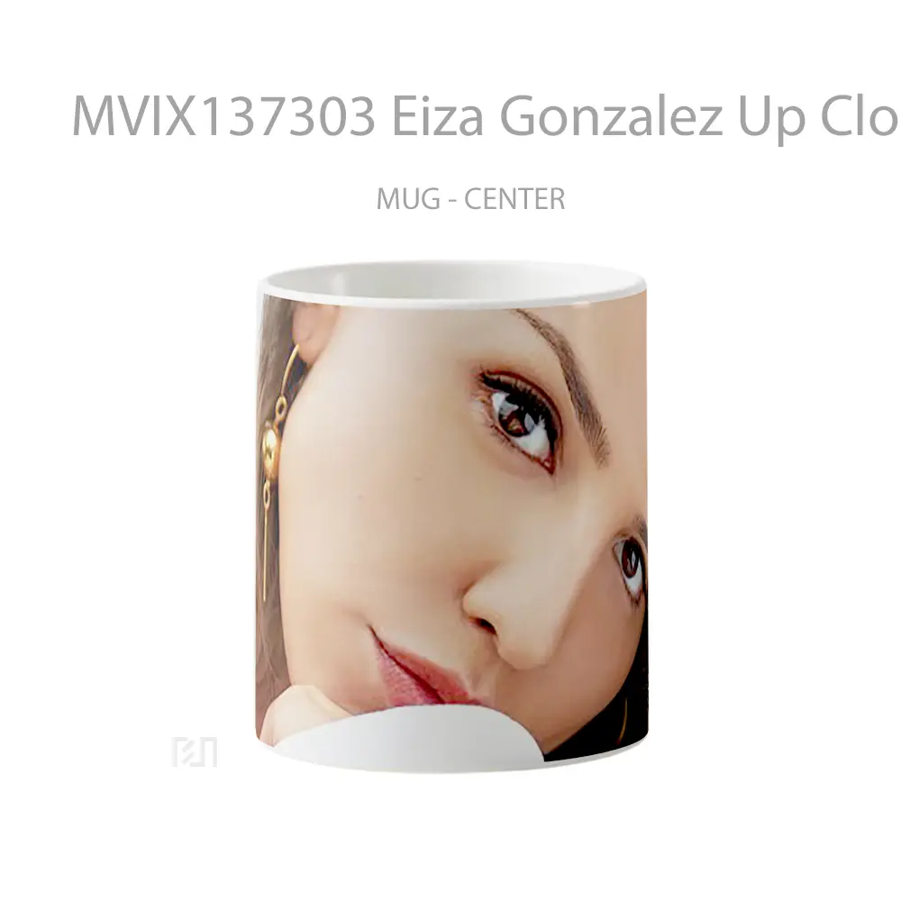 Mug Eiza Gonzalez Up Close Gelas Selebriti
