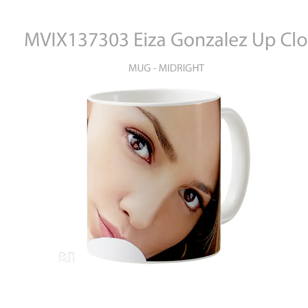 Mug Eiza Gonzalez Up Close Gelas Selebriti - All-side / Desain