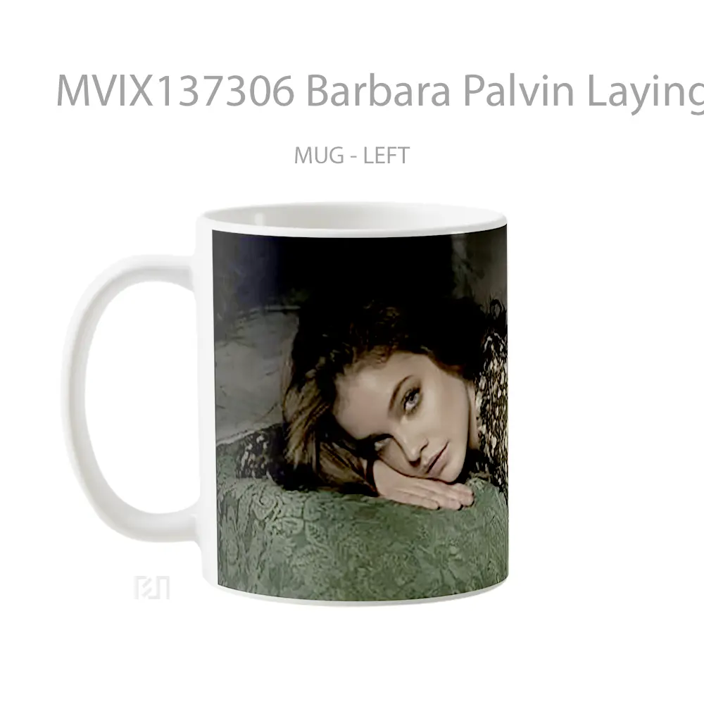 Mug Barbara Palvin Laying Down V2 Gelas Keramik Unik - All-side / Desain