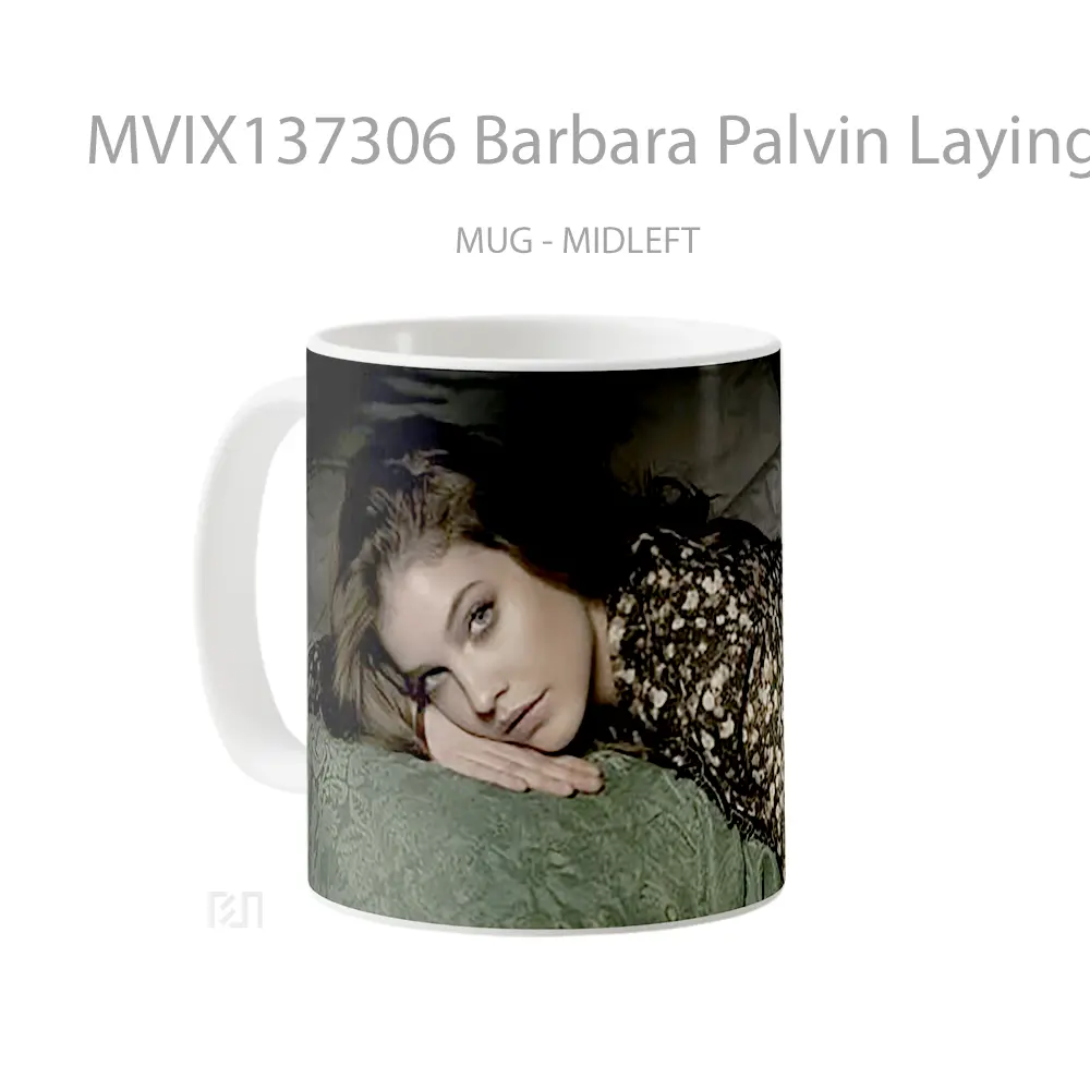 Mug Barbara Palvin Laying Down V2 Gelas Keramik Unik - All-side / Desain