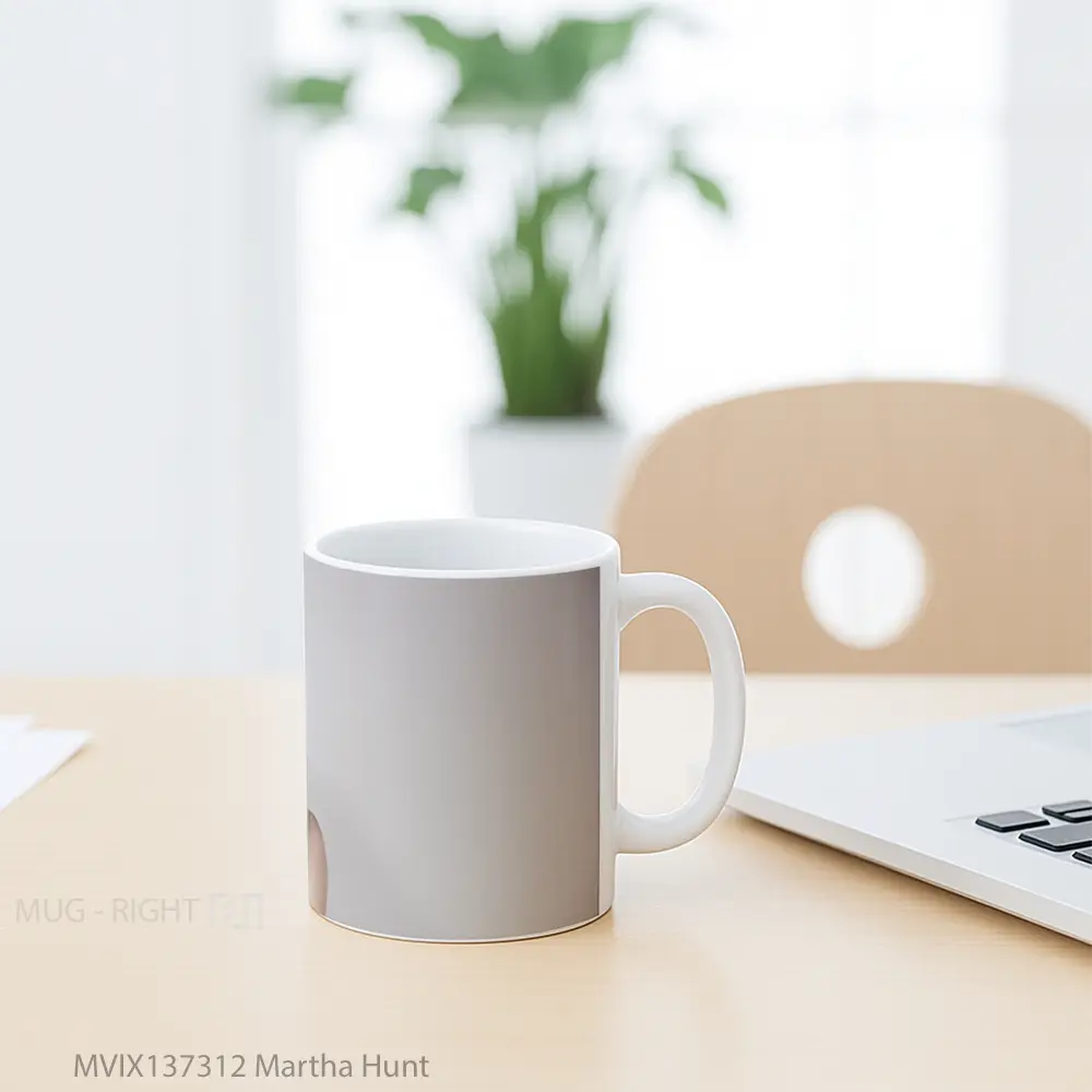 Mug Martha Hunt Gelas Keramik Unik - All-side / Desain