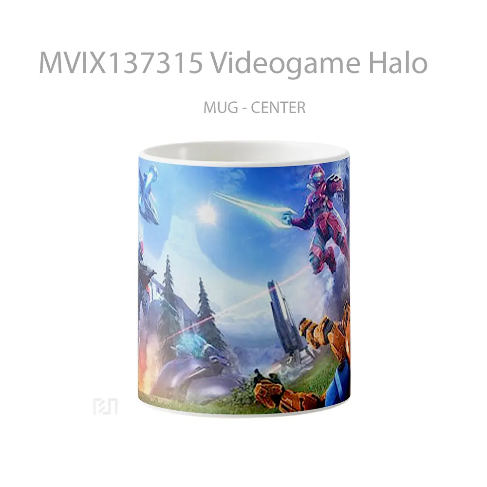 Mug Videogame Halo Cangkir Gamer