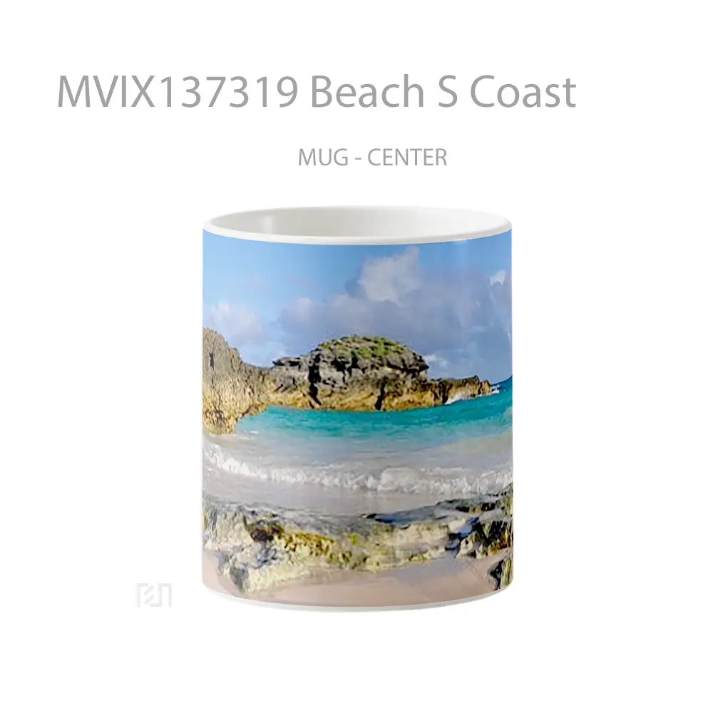 Mug Beach S Coast Gelas Pemandangan Alam