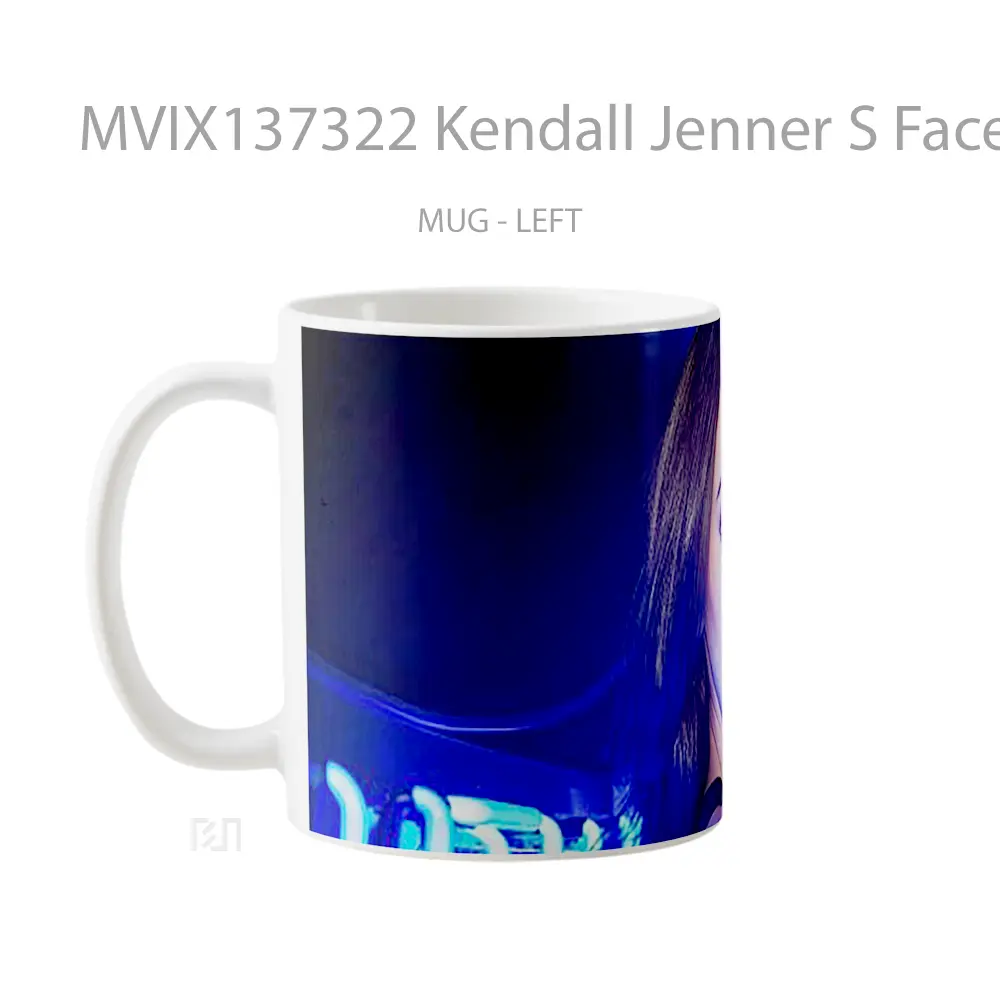 Mug Kendall Jenner S Face V1 Gelas Selebriti - All-side / Desain