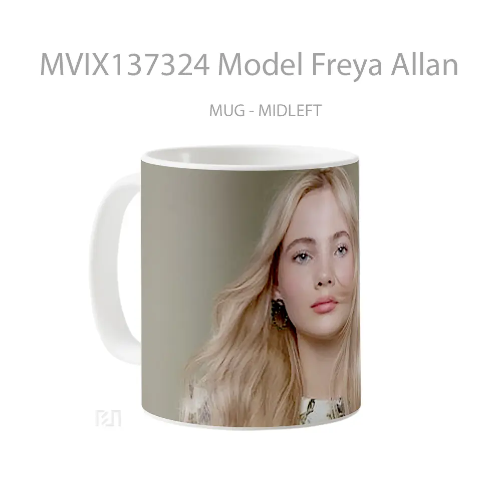 Mug Model Freya Allan Gelas Keramik Unik - All-side / Desain